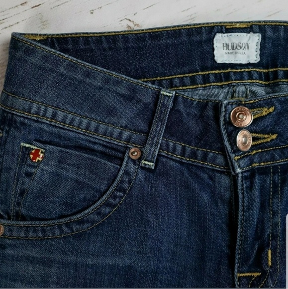 Hudson Jeans Womens 25 Straight Bootcut Med Wash - Picture 4 of 6